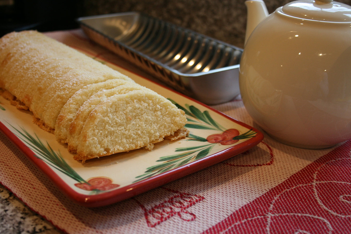 Almond Cake Pan w/Recipe