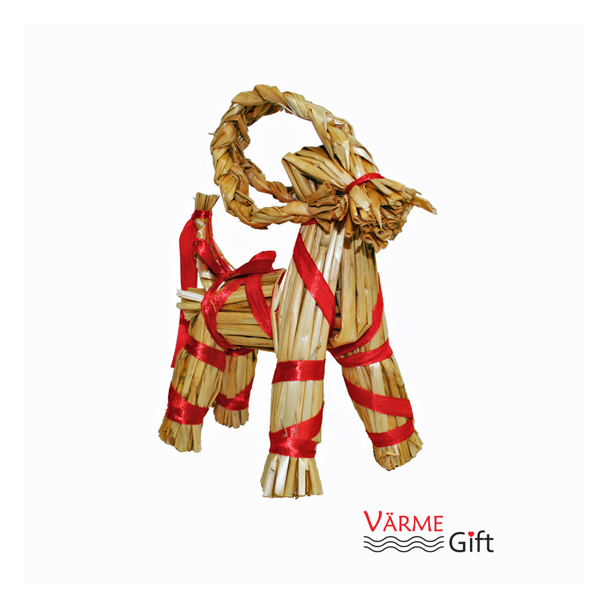 Straw Goat - Christmas Julbock - 6"