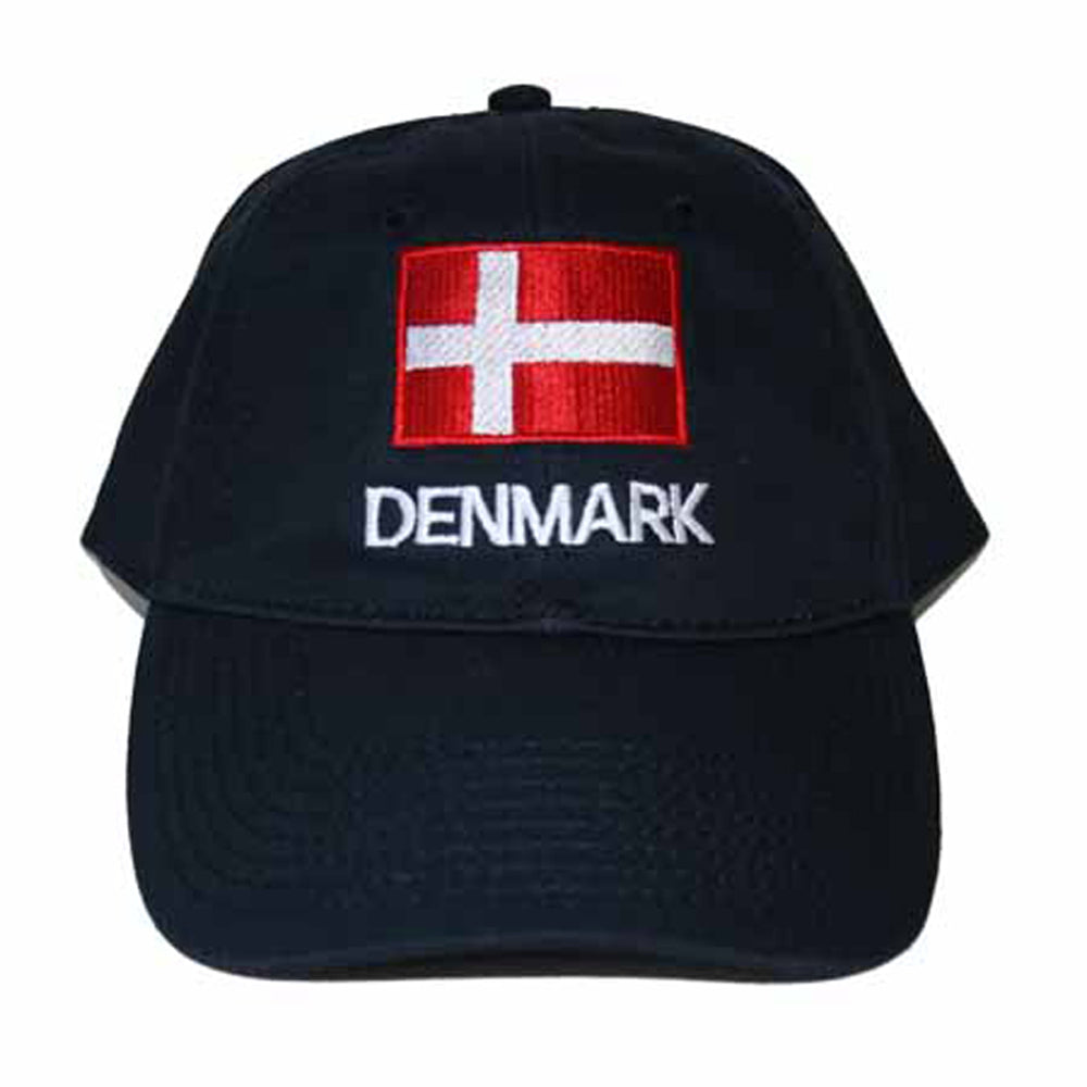 Denmark Embroidered Cap/Golf Hat