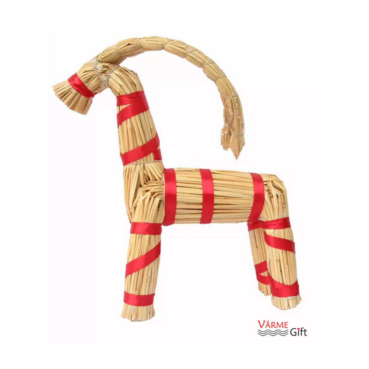 Straw Goat - Christmas Julbock, 12" H