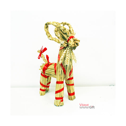 Straw Goat - Julbock - 12"