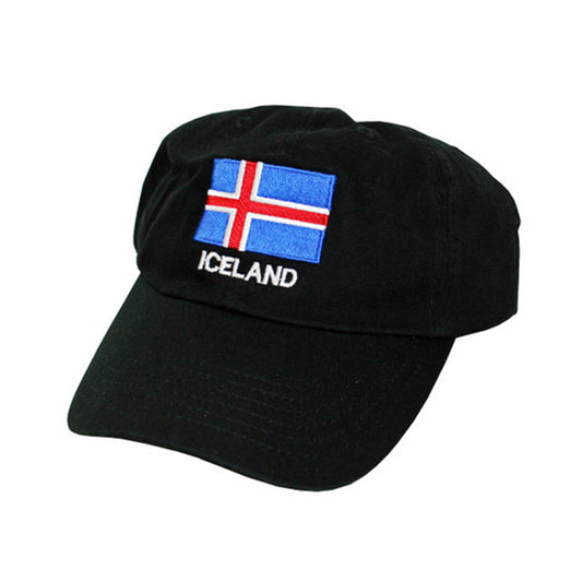 Iceland Embroidered Cap/Golf Hat